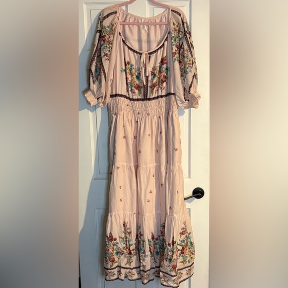 Anthropologie Somerset Maxi Dress-100% Viscose - Picture 2 of 8